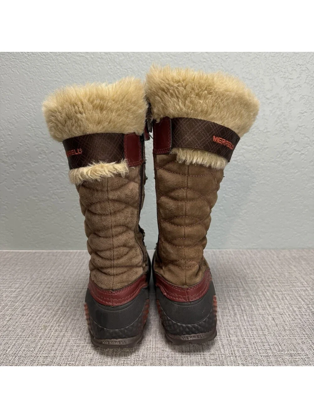 MERRELL Boots Womens Sz 5 Winterbelle Tall Performance Waterproof Insulated